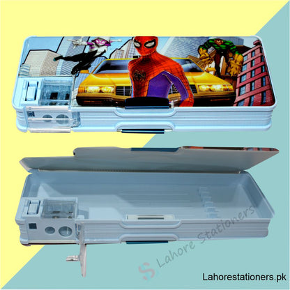 Boys Character Double & Dual Sharpener Geometry Box