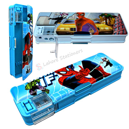 Boys Character Double & Dual Sharpener Geometry Box