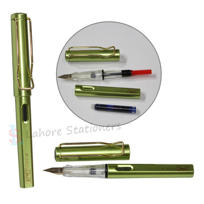 Dux 360 Luxury Fountain Pen High Quality Product. Body Color Light Green Single Piece