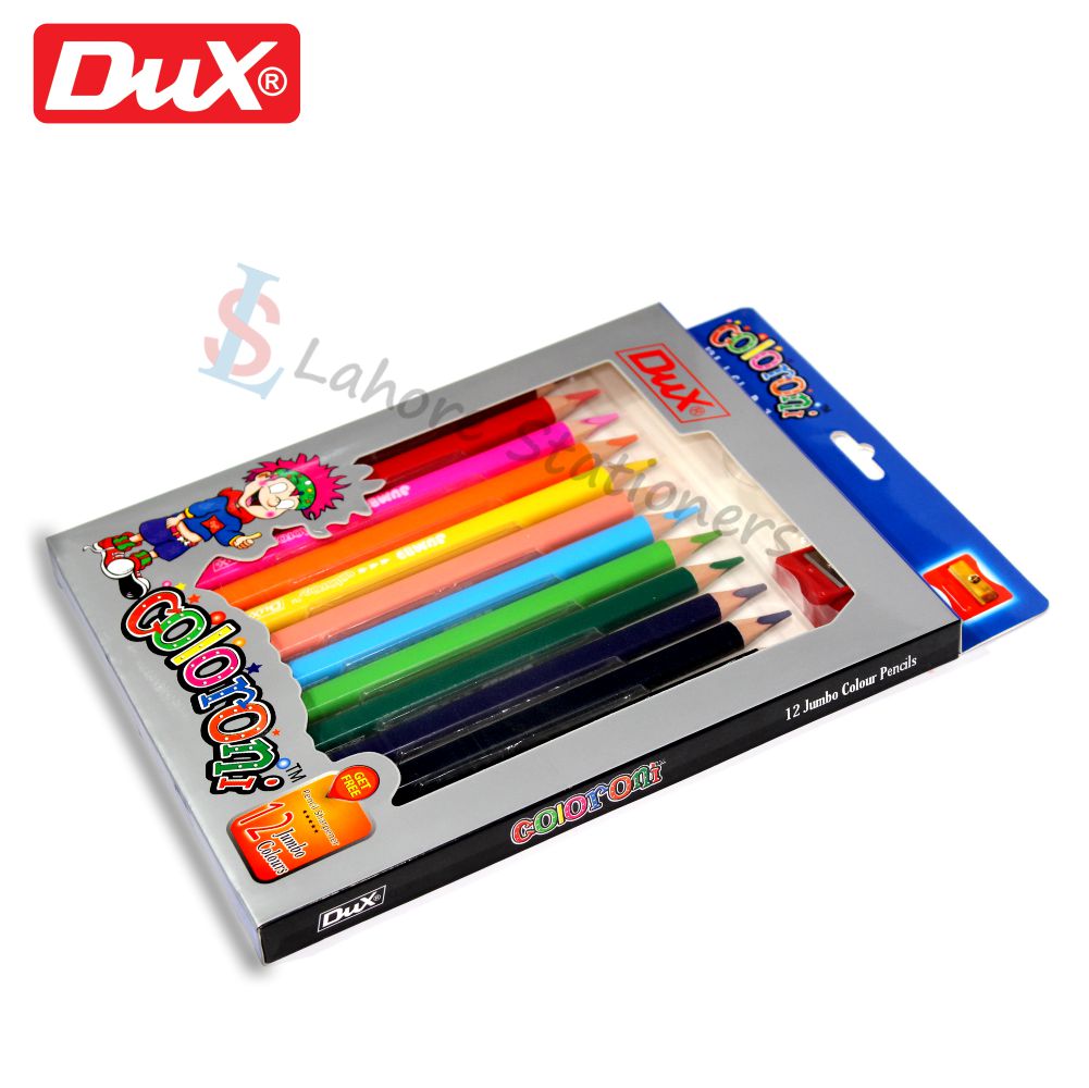 Dux 12 Jumbo Color Pencil