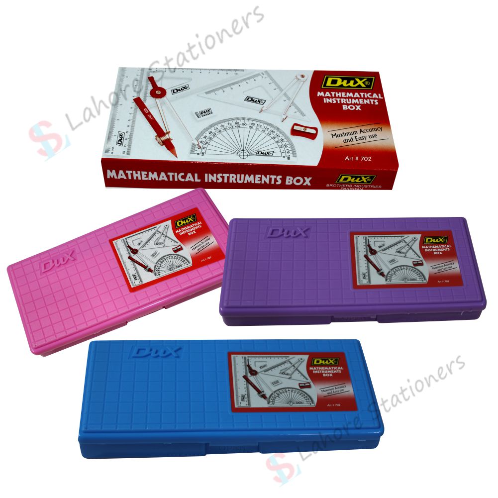 Math Writing Box DUX Mathematics Geometry Box Kit Set – Lahore Stationers