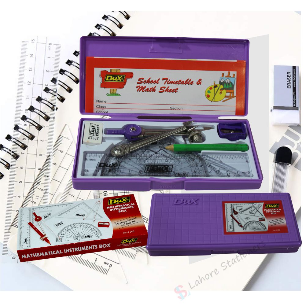 DUX Mathematics Geometry Box Kit Set