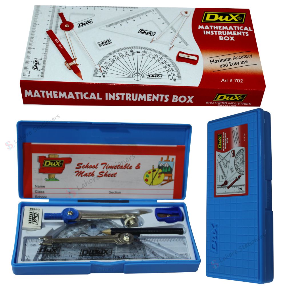 DUX Mathematics Geometry Box Kit Set