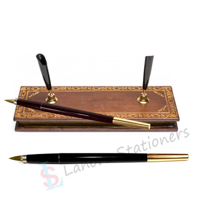 Dux Office Desk Long Pens Black & Maroon Pair