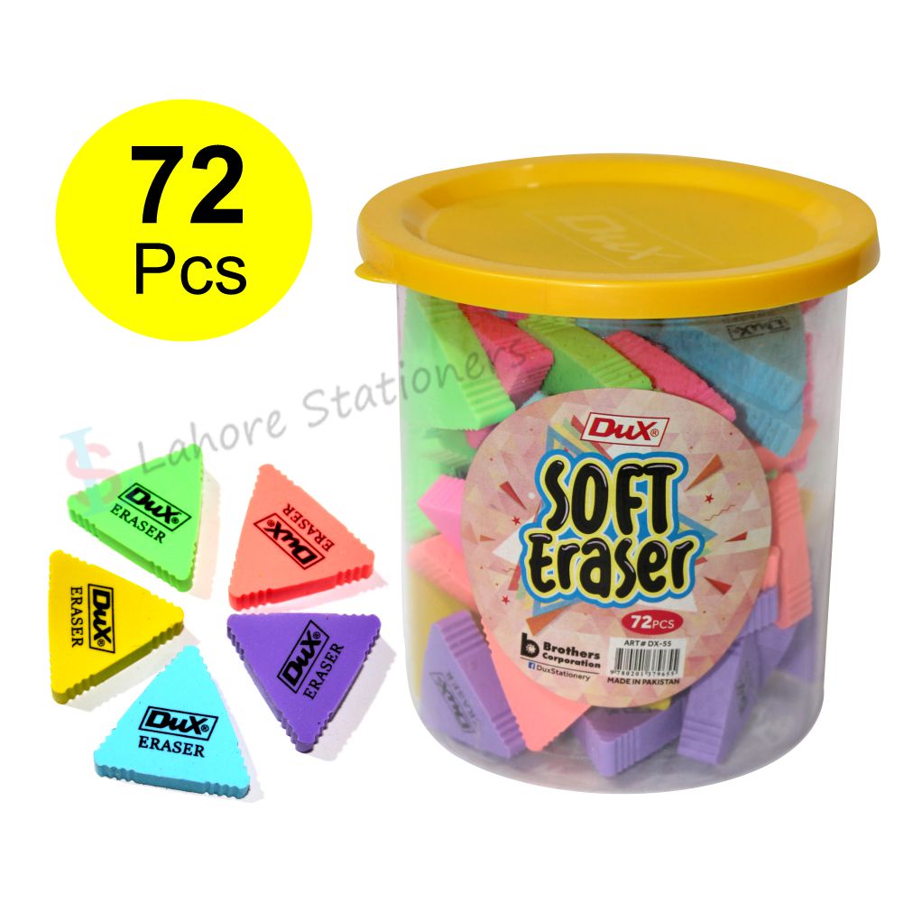 Dux Soft Eraser 72 Pcs Jar