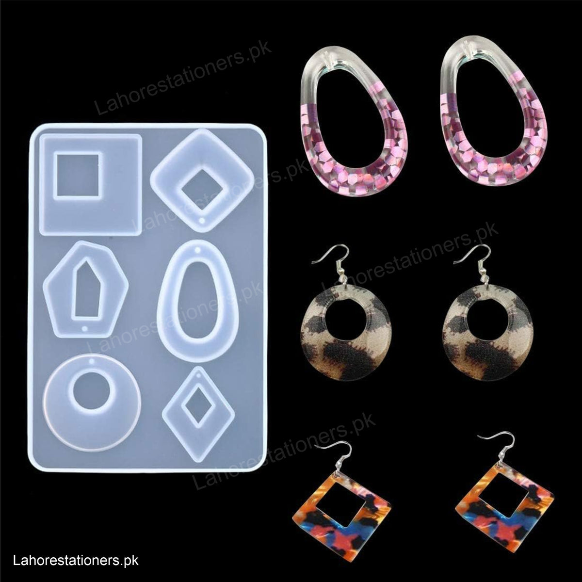 Earring Jewellery Making Silicone Mold