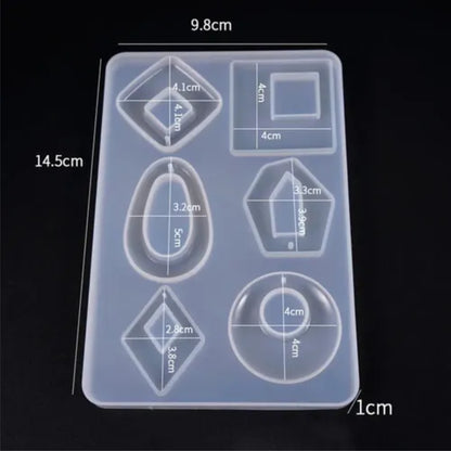 Earring Jewellery Making Silicone Mold