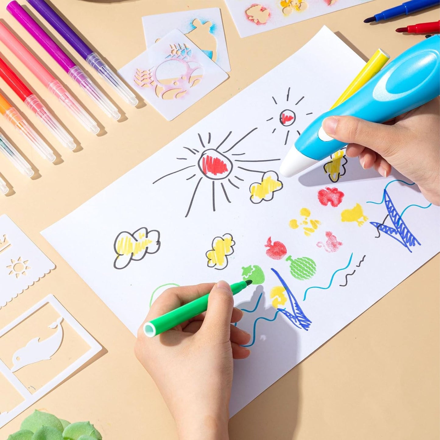 Printing Pen for Kids & Beginners  Creative DIY Drawing Pen