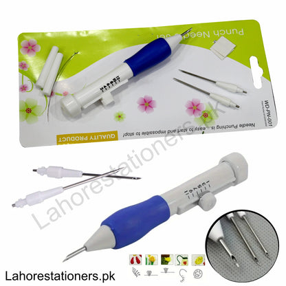 Magic Embroidery Pen Punch Needles Set Embroidery Kits