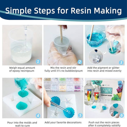 Epoxy Art Resin And Hardener Set For Craft Working 1000 gms Resin 500 gms Hardener