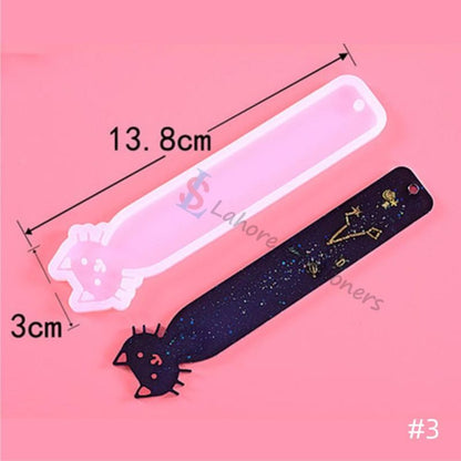 Bookmark Silicone Mold For Resin Animal DIY Different Shapes