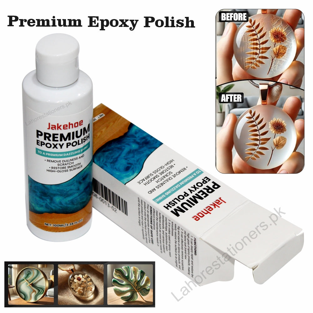 Epoxy Resin Polish high gloss shine