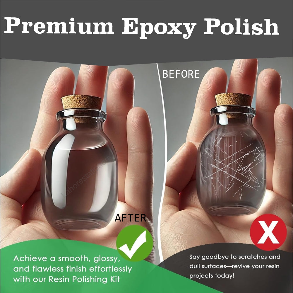 Epoxy Resin Polish high gloss shine