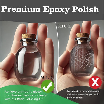 Epoxy Resin Polish high gloss shine