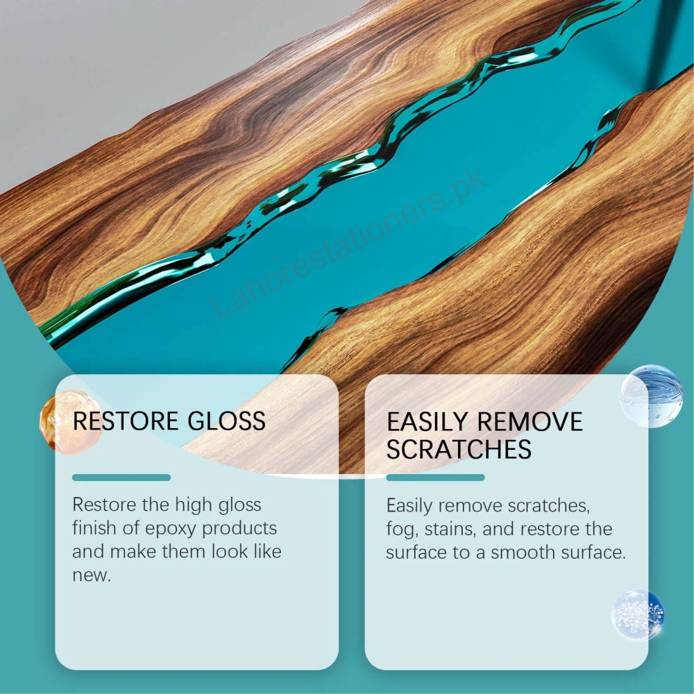 Epoxy Resin Polish high gloss shine