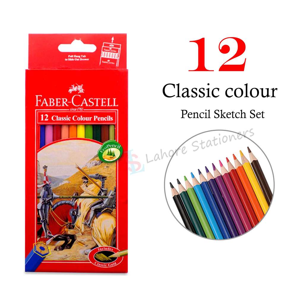 Faber Castell Classic Colors Pencils Set