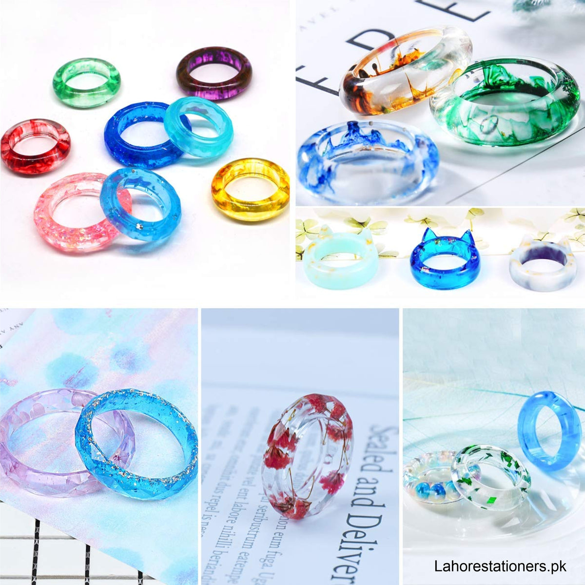 Finger Ring Silicone Mold Jewelry Casting Mould for DIY Ring Making
