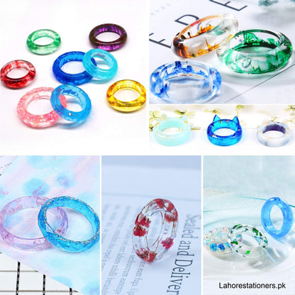 Finger Ring Silicone Mold Jewelry Casting Mould for DIY Ring Making