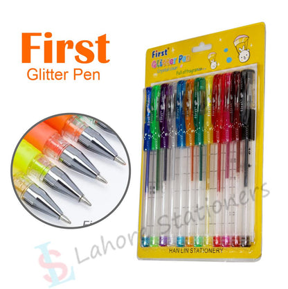 First Glitter Pens