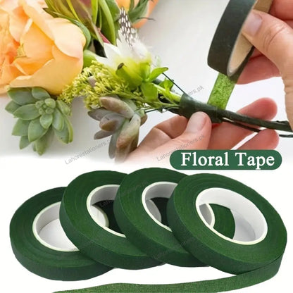 Floral Tape Flower Bouquets Stem Wrap Adhesive Tape for DIY & Decoration