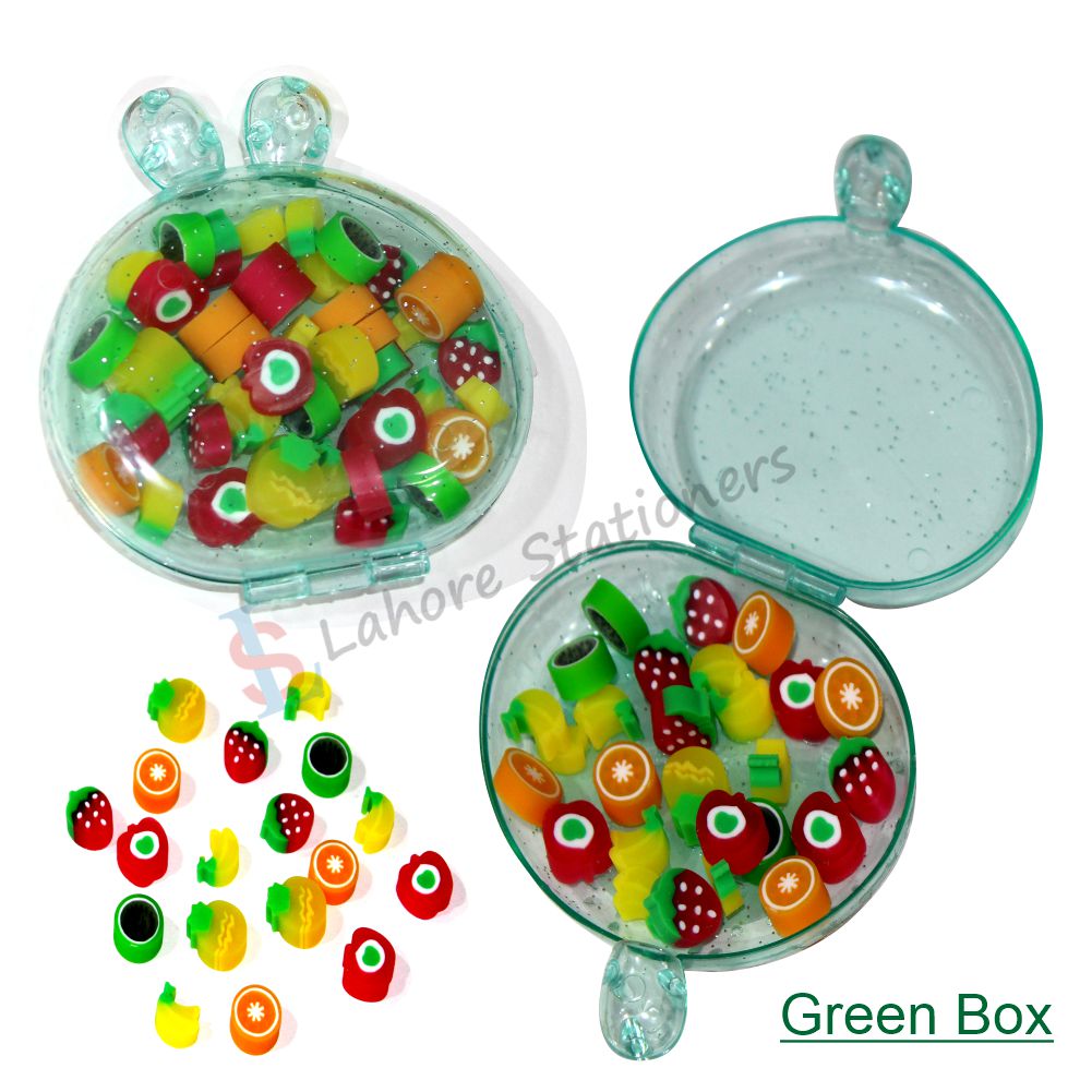 Fruit Different Shape Stylish Erasers For Kids