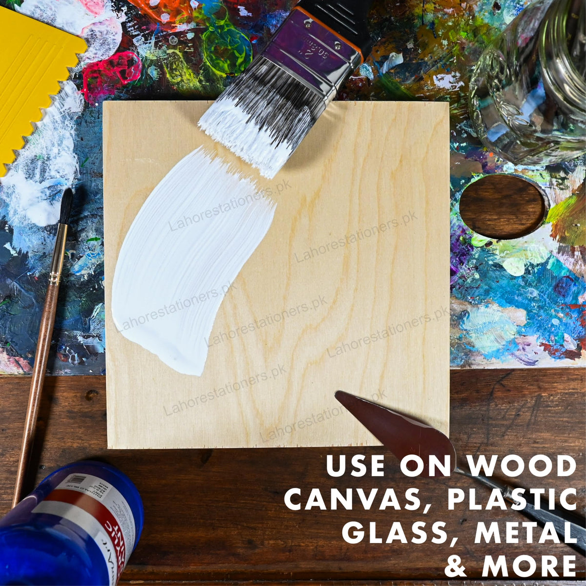 Gesso Primer for Acrylic & Oil Painting