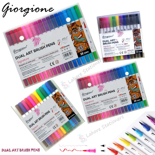 Watercolor Brush Pen Marker Dual Tip