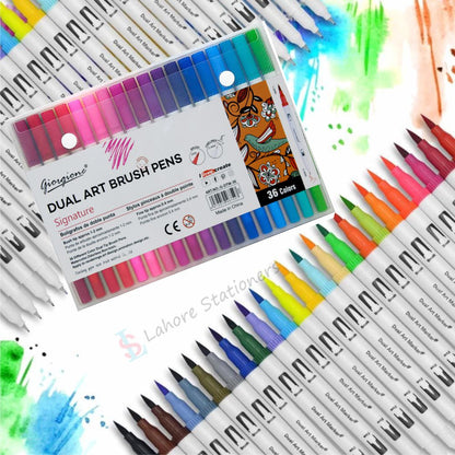 Watercolor Brush Pen Marker Dual Tip