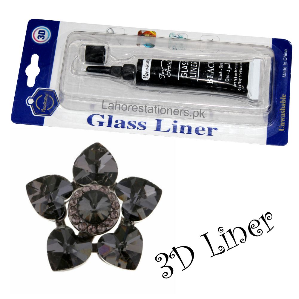 Keep Smiling Glass Liner 3D, 21ml Unwashable
