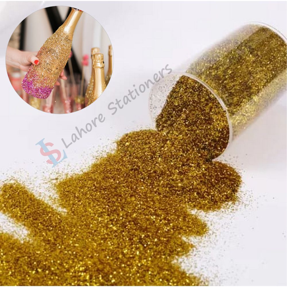 Glitter Bottles Pack Of 12 Pcs for Art And Craft Decoration