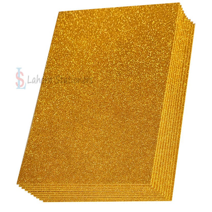 Glitter EVA Foaming Sheets A4 Size  Single Color Pack of 10 Sheets