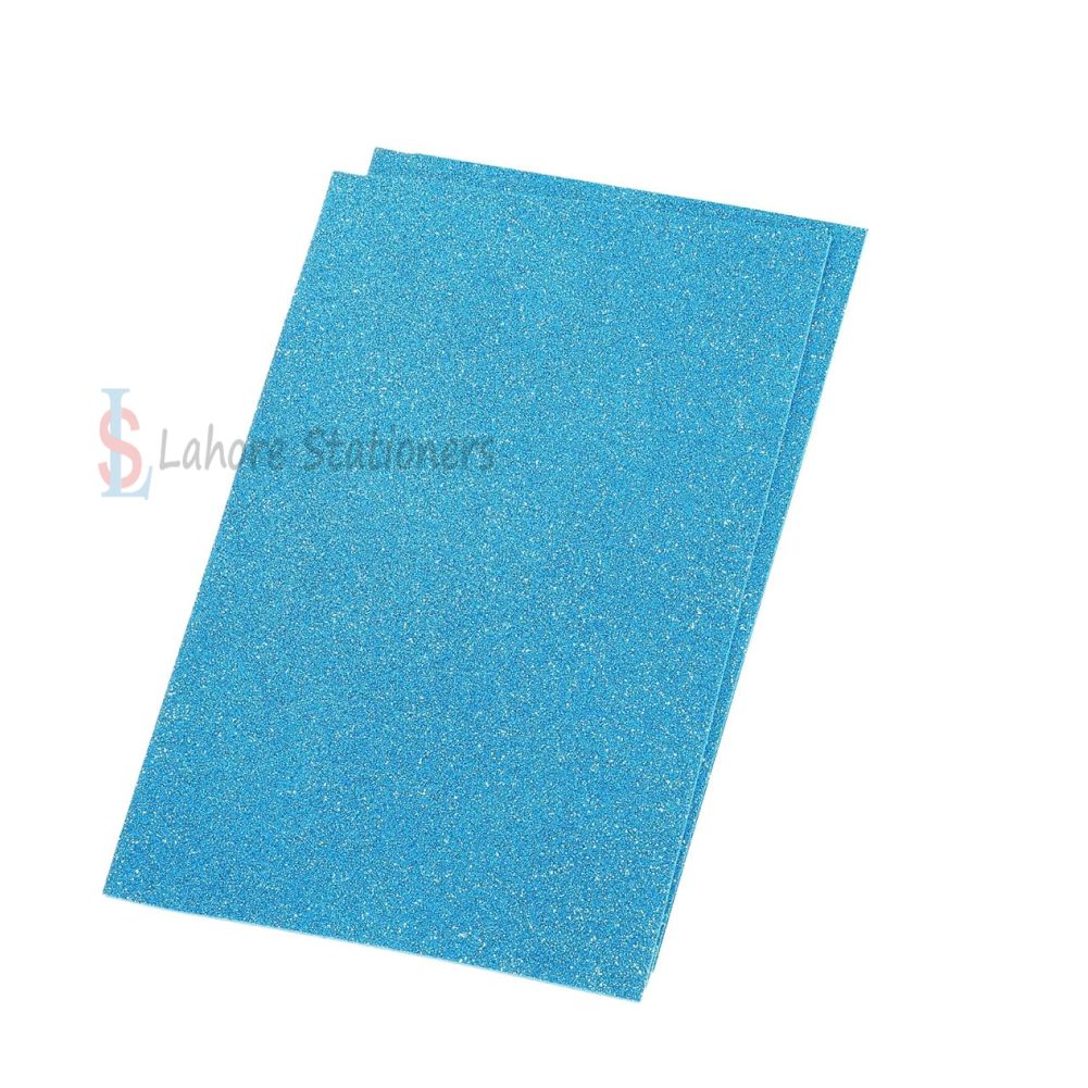Glitter EVA Foaming Sheets A4 Size  Single Color Pack of 10 Sheets