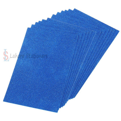 Glitter EVA Foaming Sheets A4 Size  Single Color Pack of 10 Sheets