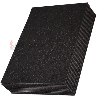 Glitter EVA Foaming Sheets A4 Size  Single Color Pack of 10 Sheets