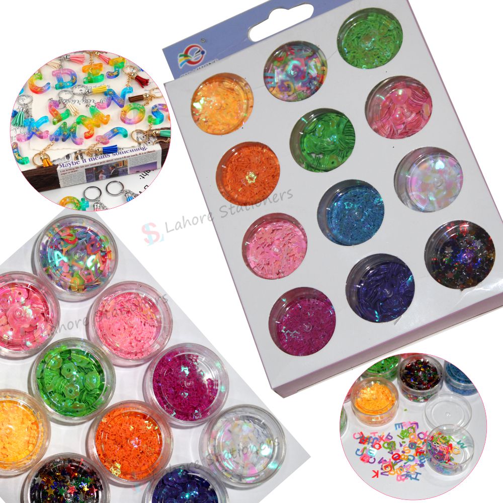 Glitter Set Pack of 12 Vibrant Colors