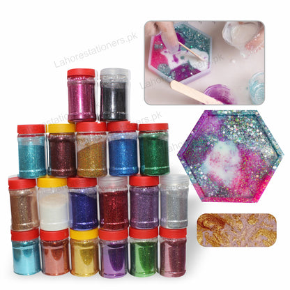 Fine Glitter Jars for Resin Art, Tumblers, Slime, Nails & Crafts