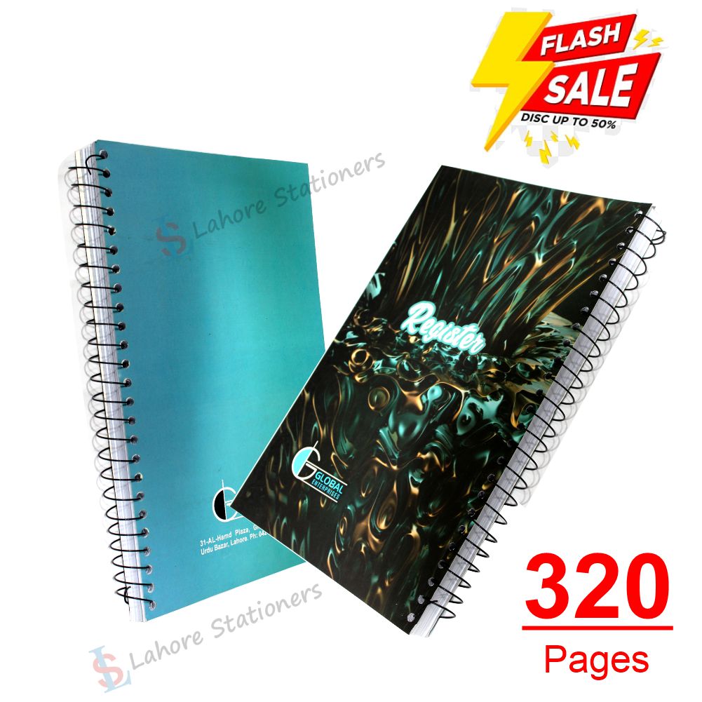 Global Spiral Register Imported Paper