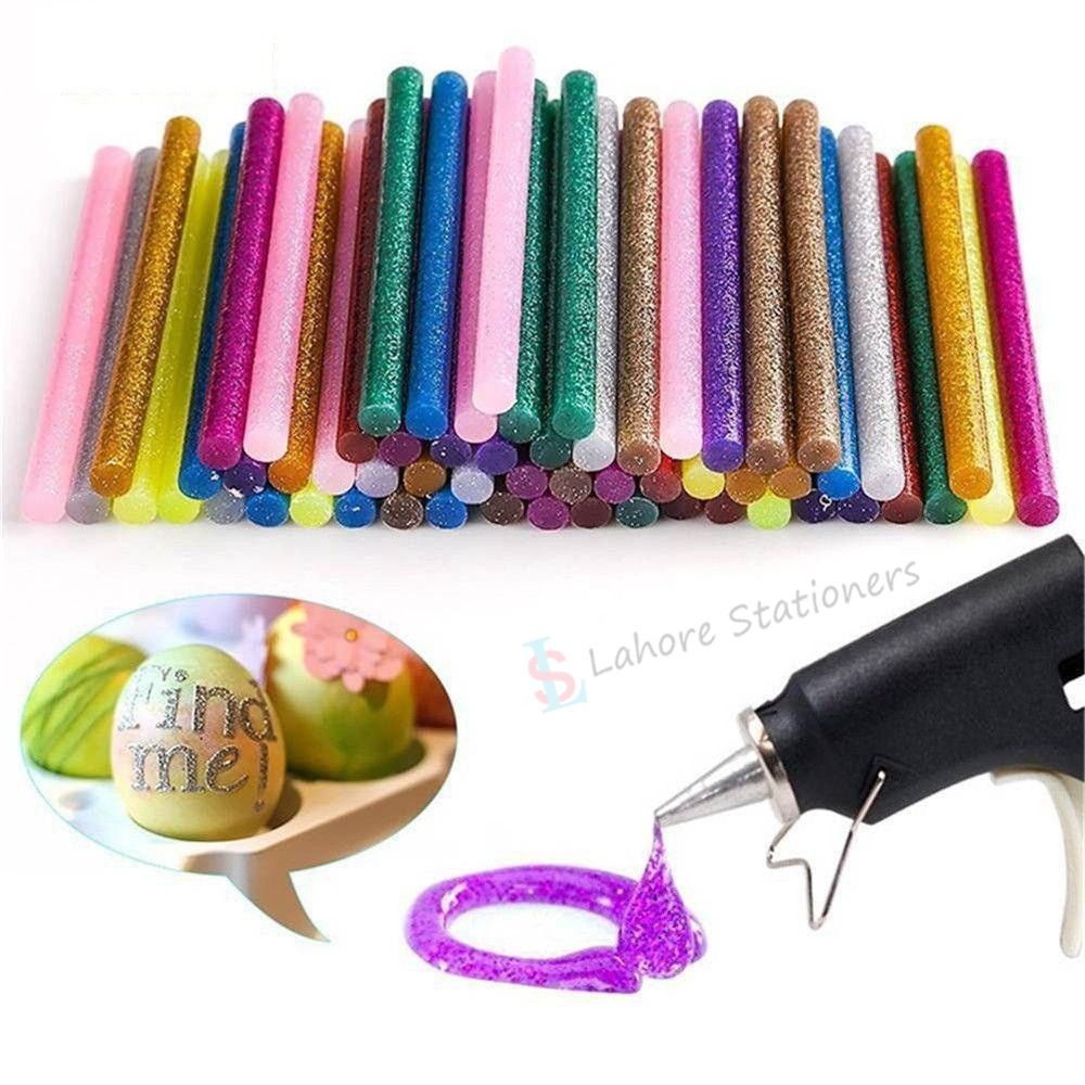 Glue Gun Sticks Rod Glitter & Colorful Best Quality