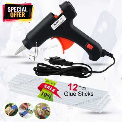 Glue Gun Machine Large 12Pcs Rod