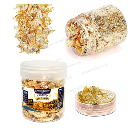 Gold Leaf Foil Flakes for Resin Art, Jewelry Making & Decorative Crafts