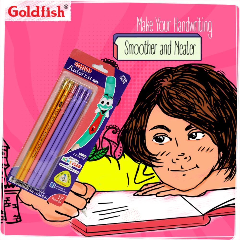 Goldfish Lead Pencil Special Edition Blister Pack