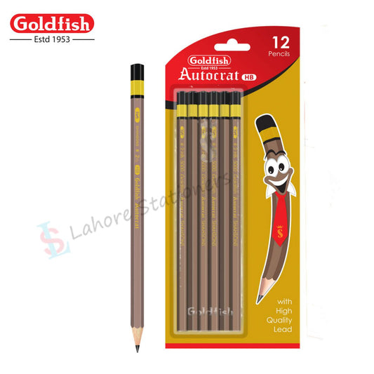 Goldfish Autocrat HB Lead Pencil  Pack of 12