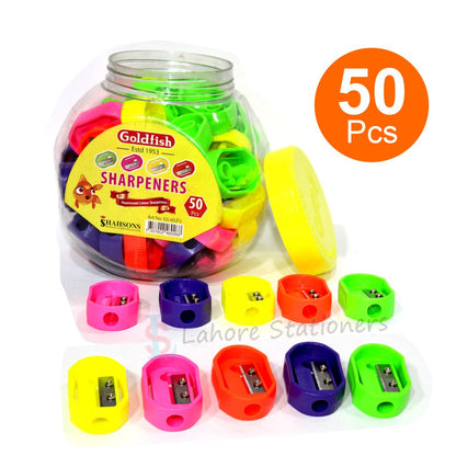 Goldfish Pencil Sharpener(Art No-GS-002) 50 Pcs Sharpener Jar