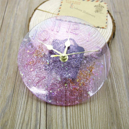 Clock Silicone Mold Handmade Crafts Clock For Resin