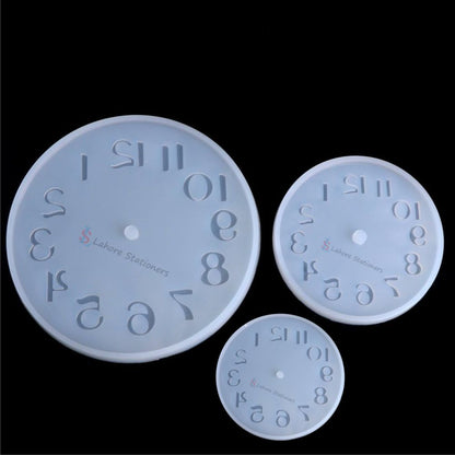 Clock Silicone Mold Handmade Crafts Clock For Resin