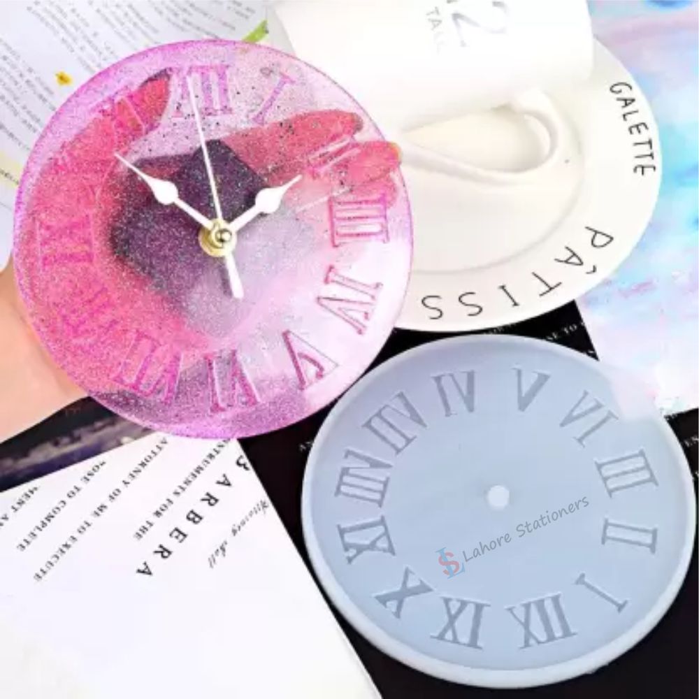 Clock Silicone Mold Handmade Crafts Clock For Resin