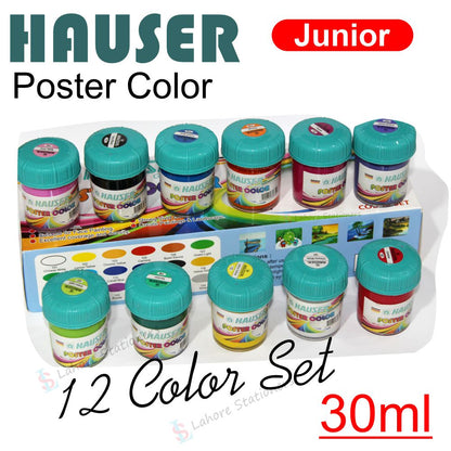 Hauser Poster Colors Germany Pack of 12