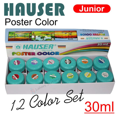 Hauser Poster Colors Germany Pack of 12