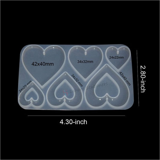 Heart Shape Jewelry Making Mold