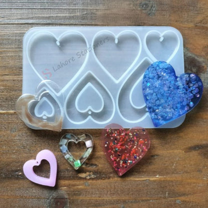 Heart Shape Jewelry Making Mold